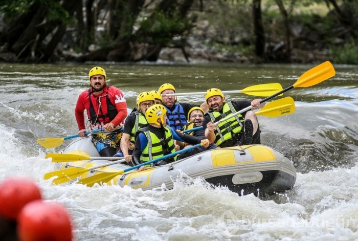 Bursa'da rafting coşkusu!