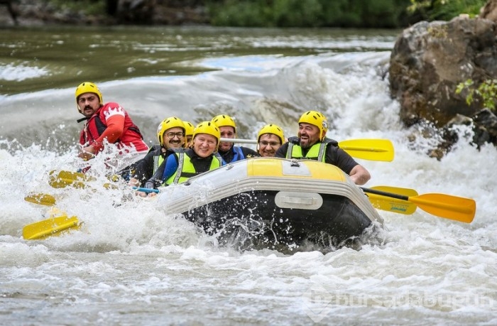 Bursa'da rafting coşkusu!