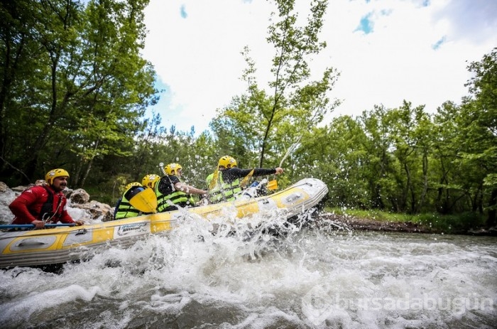 Bursa'da rafting coşkusu!