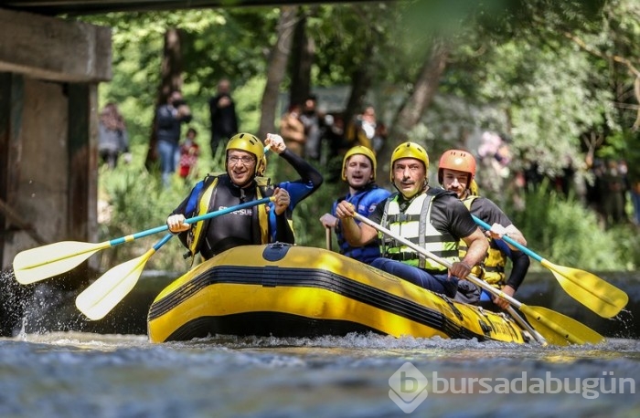 Bursa'da rafting coşkusu!