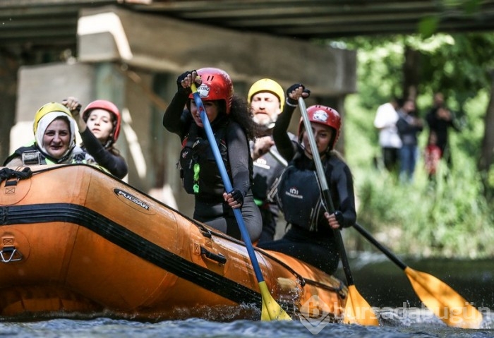 Bursa'da rafting coşkusu!