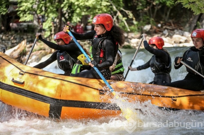 Bursa'da rafting coşkusu!