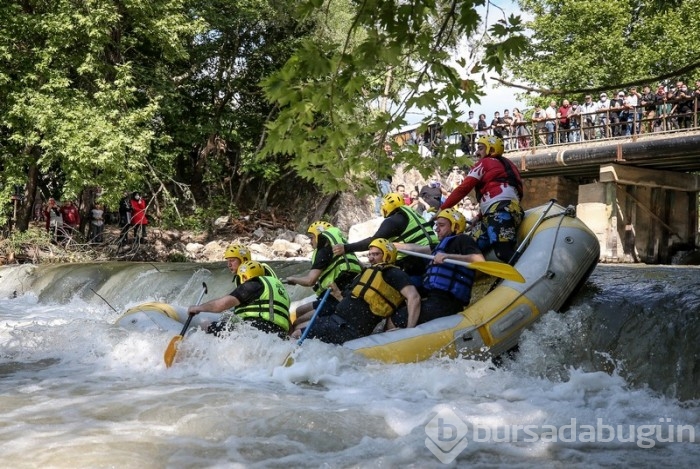 Bursa'da rafting coşkusu!