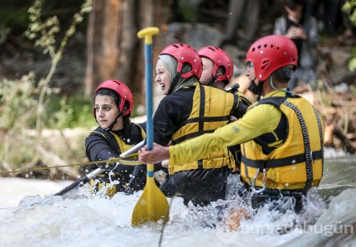 Bursa'da rafting coşkusu!