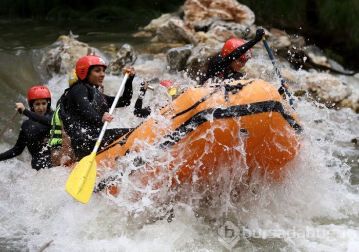 Bursa'da rafting coşkusu!