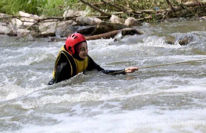 Bursa'da rafting coşkusu!
