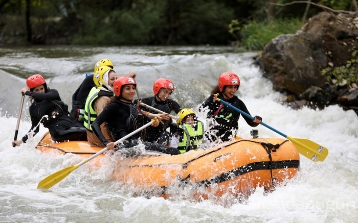 Bursa'da rafting coşkusu!