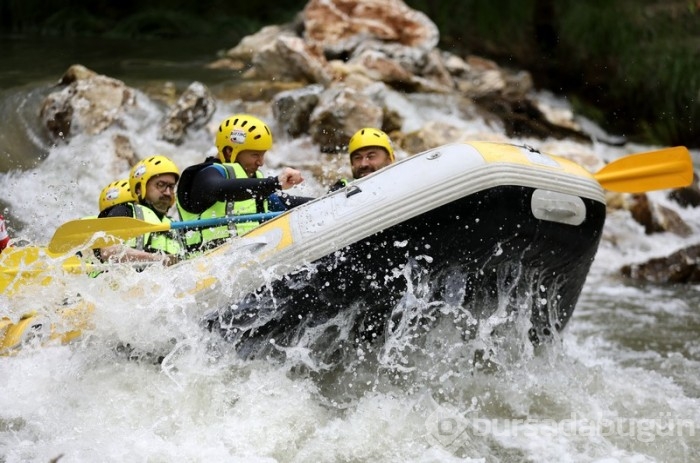 Bursa'da rafting coşkusu!