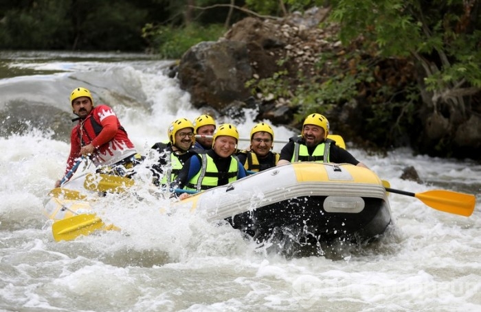 Bursa'da rafting coşkusu!