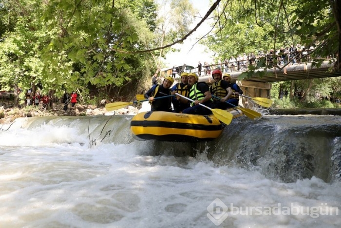 Bursa'da rafting coşkusu!