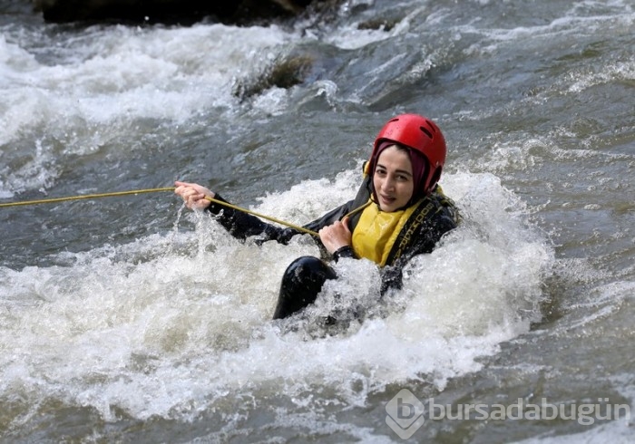 Bursa'da rafting coşkusu!