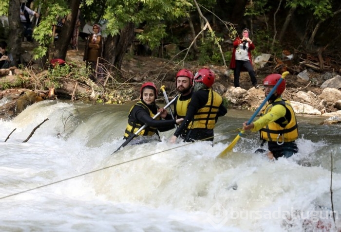 Bursa'da rafting coşkusu!