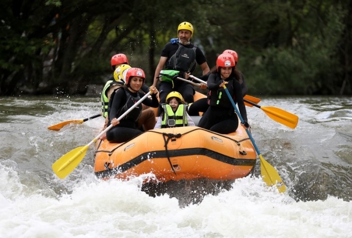 Bursa'da rafting coşkusu!