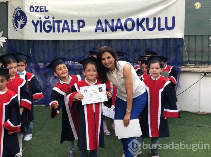 Bursa'da Yiğitalp Okulları'nın mezuniyet töreni yapıldı

