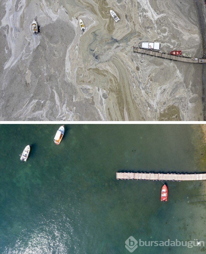 Marmara sahillerinde müsilaj etkisini yitirdi