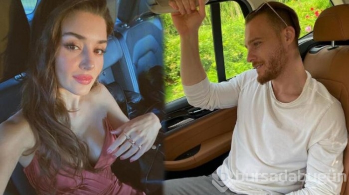 Hande Erçel ve Kerem Bürsin aşkı dolu dizgin devam ediyor
