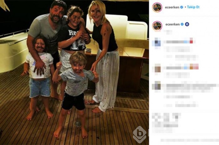 Şafak Mahmutyazıcıoğlu ve Ece Erken'den boşanma iddialarına fotoğraflı cevap!