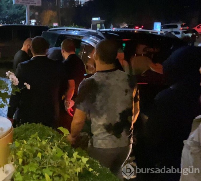 Kafes dövüşçüsü Khabib Nurmagomedov kameralardan kaçamadı!