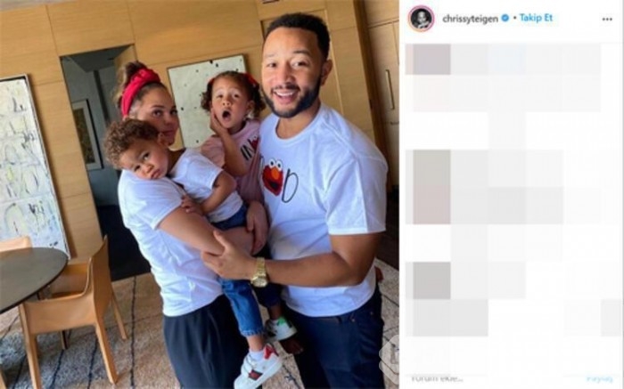 Chrissy Teigen kaybettiği bebeğini andı