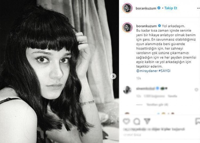 Boran Kuzum'dan duygulandıran paylaşım