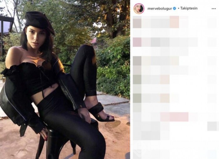 Merve Boluğur, adından söz ettirmeye devam ediyor...