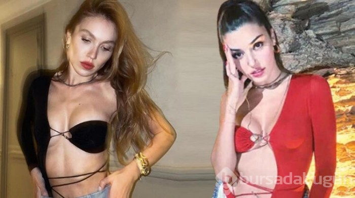 Duygu Özaslan, Hande Erçel'in üzerinde ünlenen mayoyu giydi