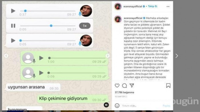 Mehmet Ali Erbil'den Ece Ronay'a taciz...