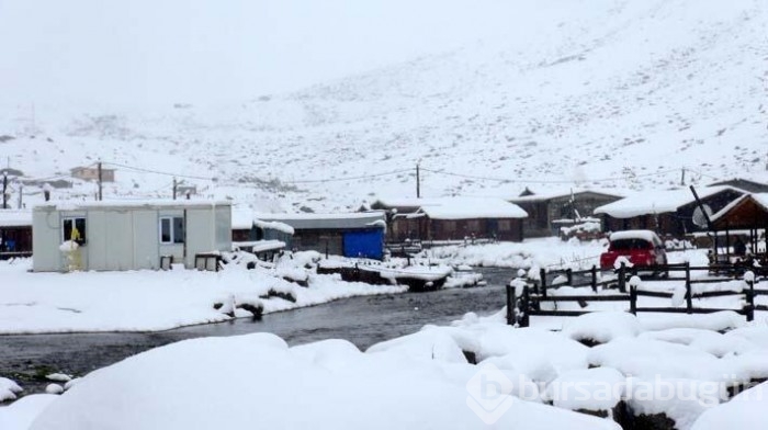 Doğu Karadeniz beyaz örtüyle kaplandı