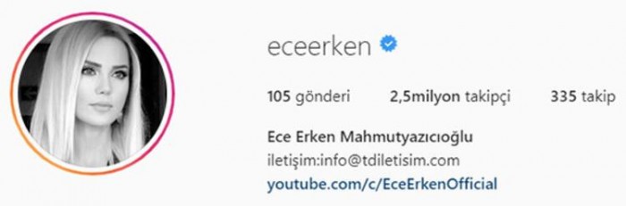 Ece Erken'den boşanma iddiaları sonrası fotoğraf...