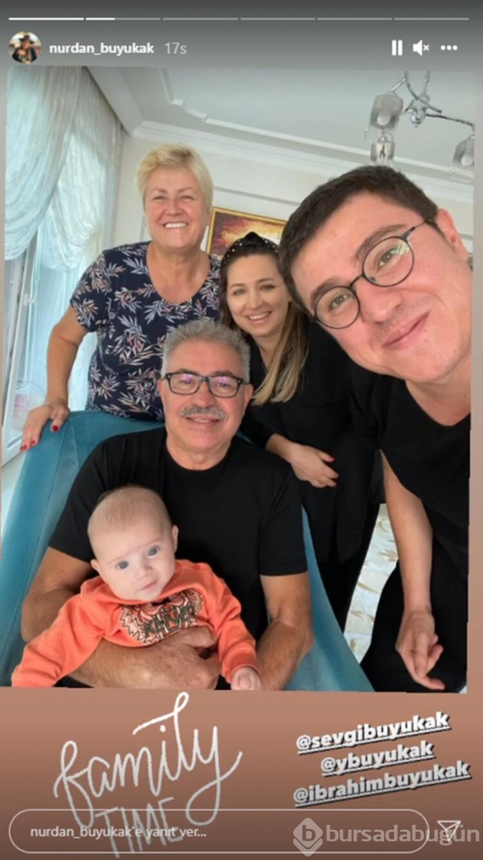 İbrahim Büyükak'tan 'babam ve oğlum' pozu