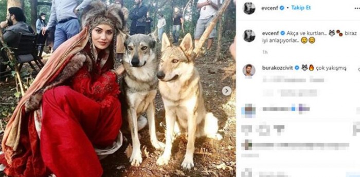 Fahriye Evcen, güzelliğiyle hayran bıraktı