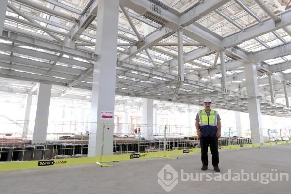 TOGG'un üretim tesisi inşaatında inceleme
