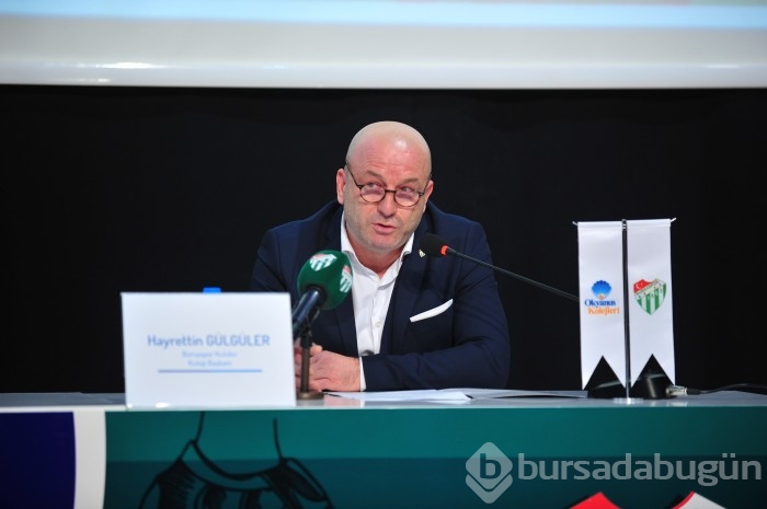 Bursaspor yeni iş birliğini açıkladı...