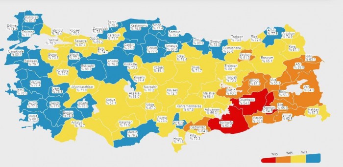 Türkiye'de en çok korona aşısının yapıldığı 10 şehir!