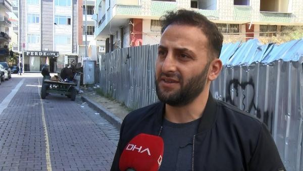 Kentsel dönüşüm için boşaltılan bina hırsızların hedefi oldu