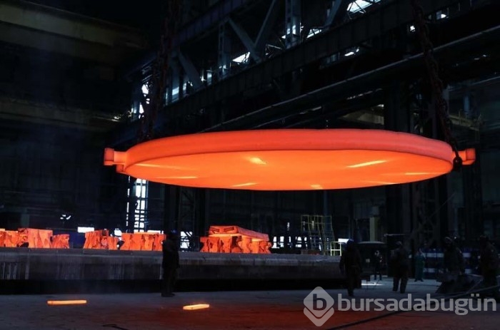 Akkuyu NGS'nin 3. ünitesine ait reaktör basınç tankı tabanı üretildi
