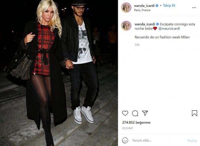 Wanda Nara Mauro Icardi'yi affetti
