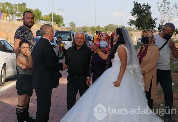 Düğün gününü kabusa çeviren olay!