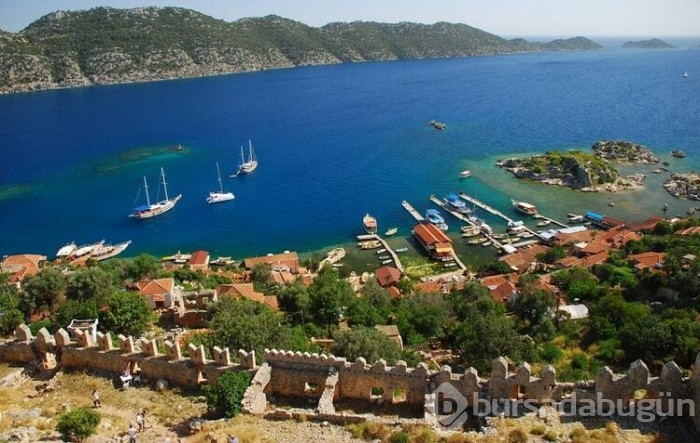 Kekova'da bitmeyen yaz!