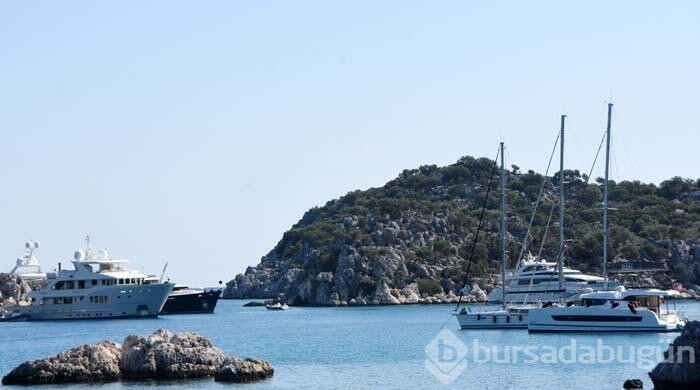 Kekova'da bitmeyen yaz!