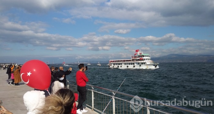 Bursa'da 29 Ekim Cumhuriyet Bayramı coşkuyla kutlandı