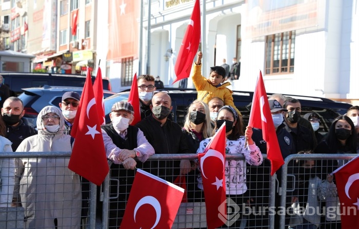 Bursa'da 29 Ekim Cumhuriyet Bayramı coşkuyla kutlandı