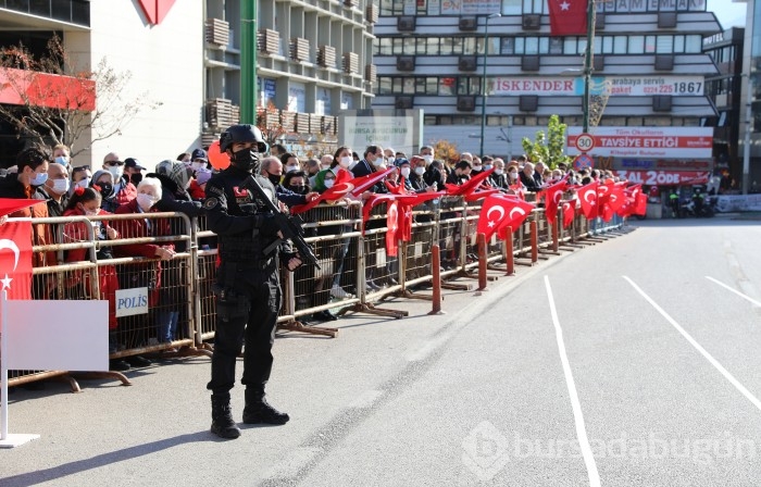 Bursa'da 29 Ekim Cumhuriyet Bayramı coşkuyla kutlandı
