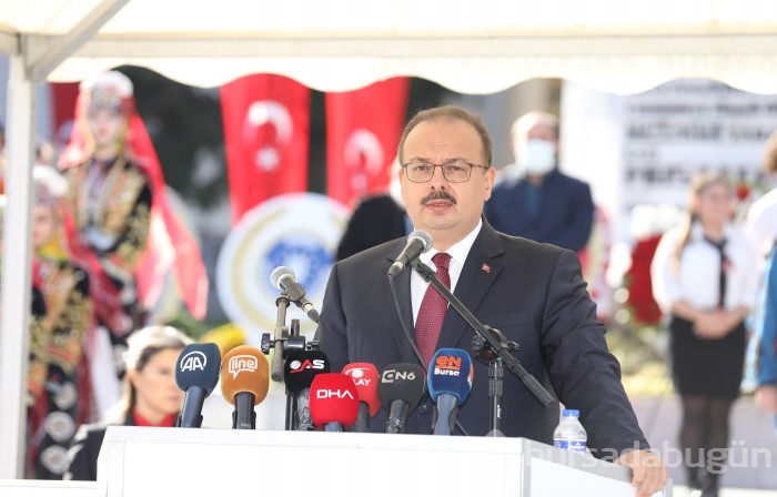 Bursa'da 29 Ekim Cumhuriyet Bayramı coşkuyla kutlandı