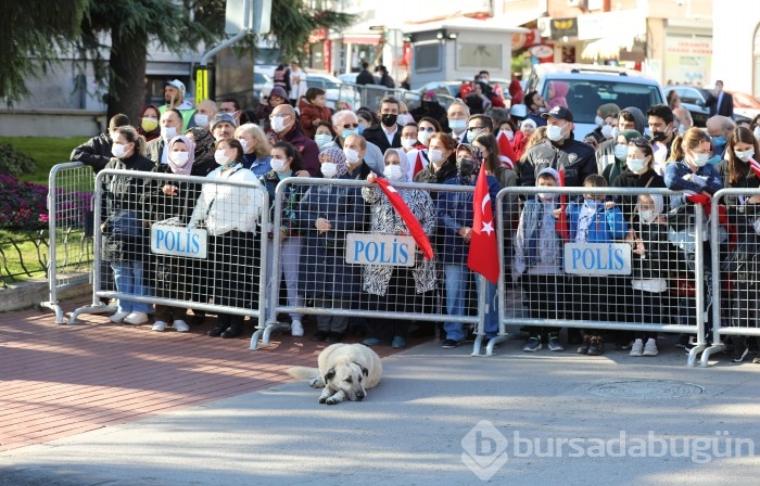 Bursa'da 29 Ekim Cumhuriyet Bayramı coşkuyla kutlandı