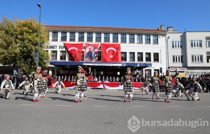Bursa'da 29 Ekim Cumhuriyet Bayramı coşkuyla kutlandı