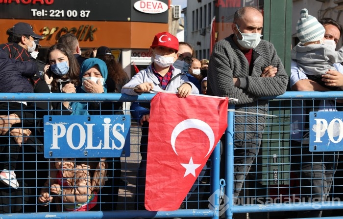 Bursa'da 29 Ekim Cumhuriyet Bayramı coşkuyla kutlandı