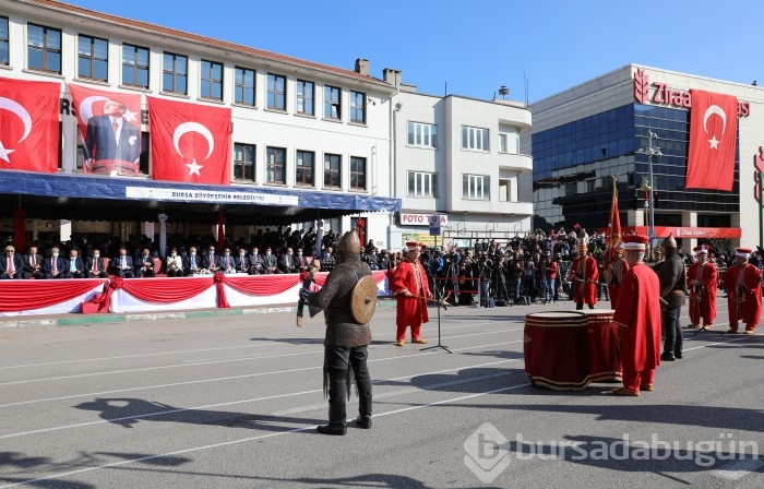 Bursa'da 29 Ekim Cumhuriyet Bayramı coşkuyla kutlandı