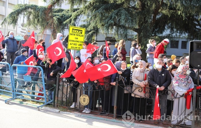 Bursa'da 29 Ekim Cumhuriyet Bayramı coşkuyla kutlandı