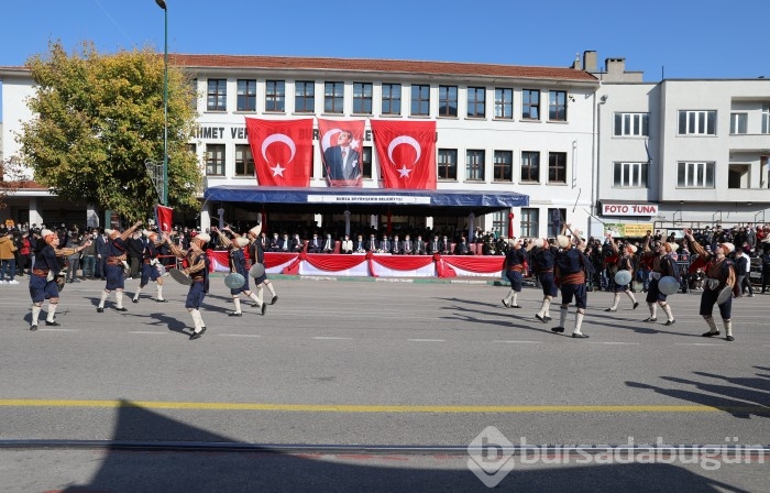Bursa'da 29 Ekim Cumhuriyet Bayramı coşkuyla kutlandı